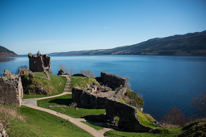 Urquhart Castle ruins above Loch Ness