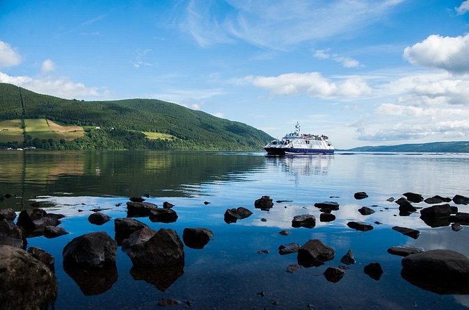 Jacobite cruise boat on Loch Ness